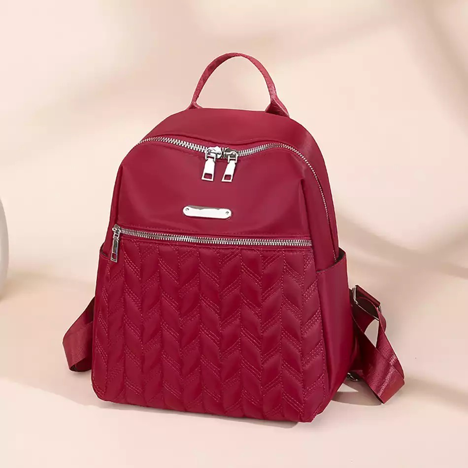 PROMO AWAL TAHUN 2.2 ! CHIBAO BESAR POLOS RANSEL WARNA HITAM, MAROON, NAVY, MERAH | RANSEL PRIA/WANITA BERTEKSTUR LEMBUT BERBAHAN KULIT KUAT DAN TEBAL | CHIBAO BESAR MOTIF RANSEL