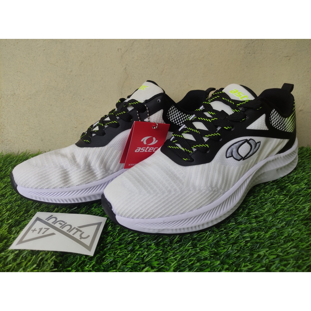 Astec Ergo Running White Men/Women/Unisex - Sepatu Lari Astec Pria/Wanita - 100% Original, New & BNI