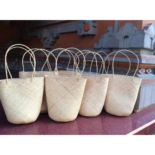 Bakul Rotan Polos, Tas Rotan, Tas Decoupage, Kandul Rotan, Anjat Dayak
