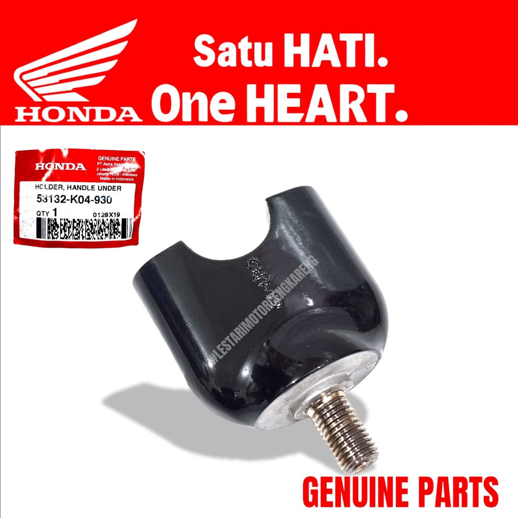 53132-K04-930 HOLDER STANG STIR BEAT STREET BAWAH JEPITAN STANG BEAT