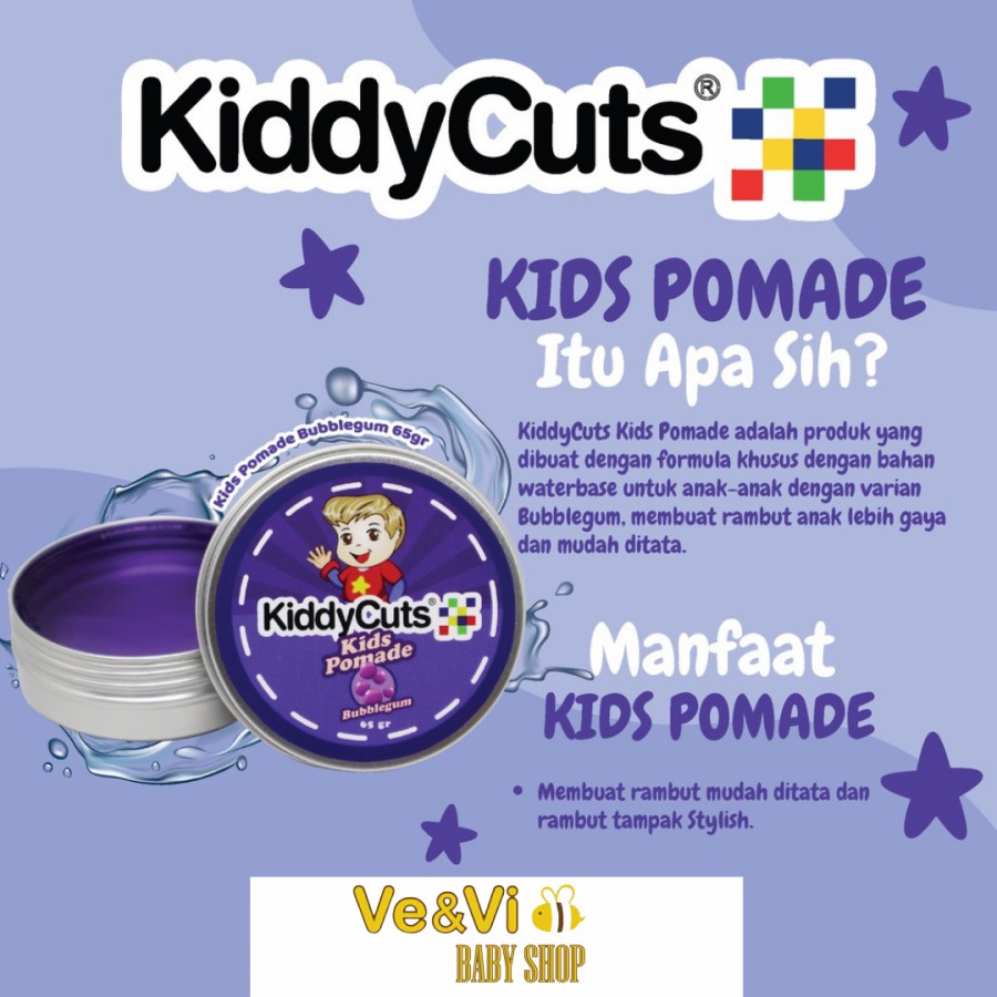 Kiddy Cuts Pomade Anak 65gr / Pomade Anak
