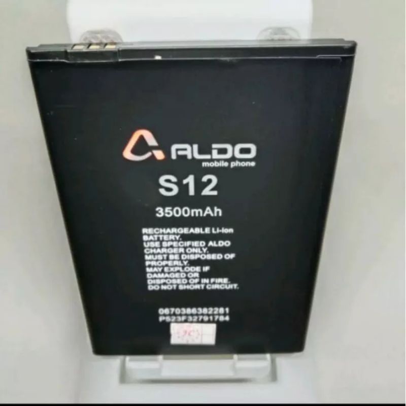 Batre Baterei ALDO S12 Baterai Battrey ALDO S12 S 12 Galaxy Ram 4 Ram 6 3500 mAh
