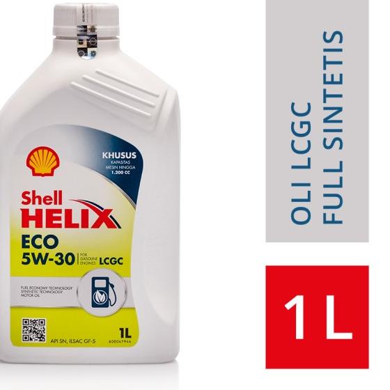 Oli Mesin Mobil LCGC Shell Helix ECO 5W-30 (1L)