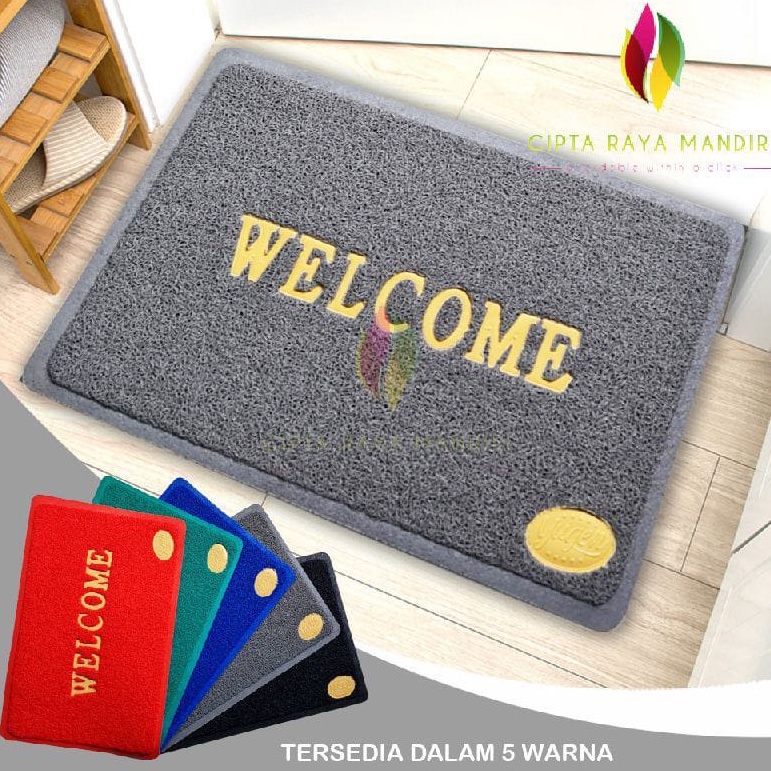 Keset Karet Welcome / Keset Kaki Anti Licin / Keset Kamar Mandi