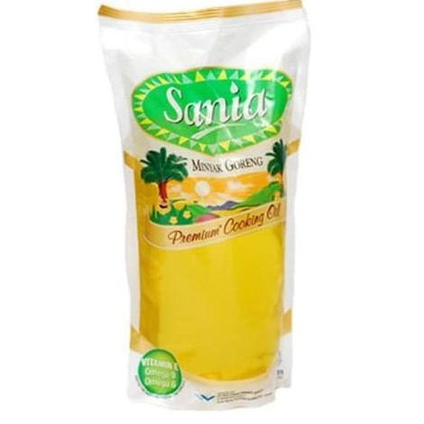 

ブ Minyak Goreng Sania Refill 1 Liter .,.,.