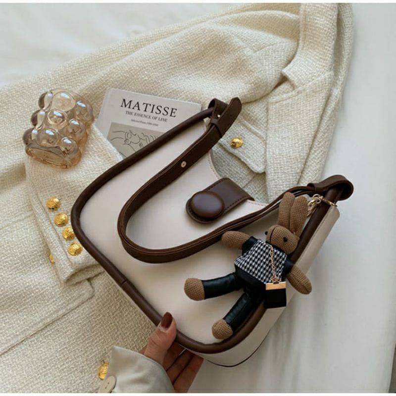 Tote Bag Wanita - Tas bahu HYUNDA - Tas kuliah - Tas kekinian (tanpa gantungan)