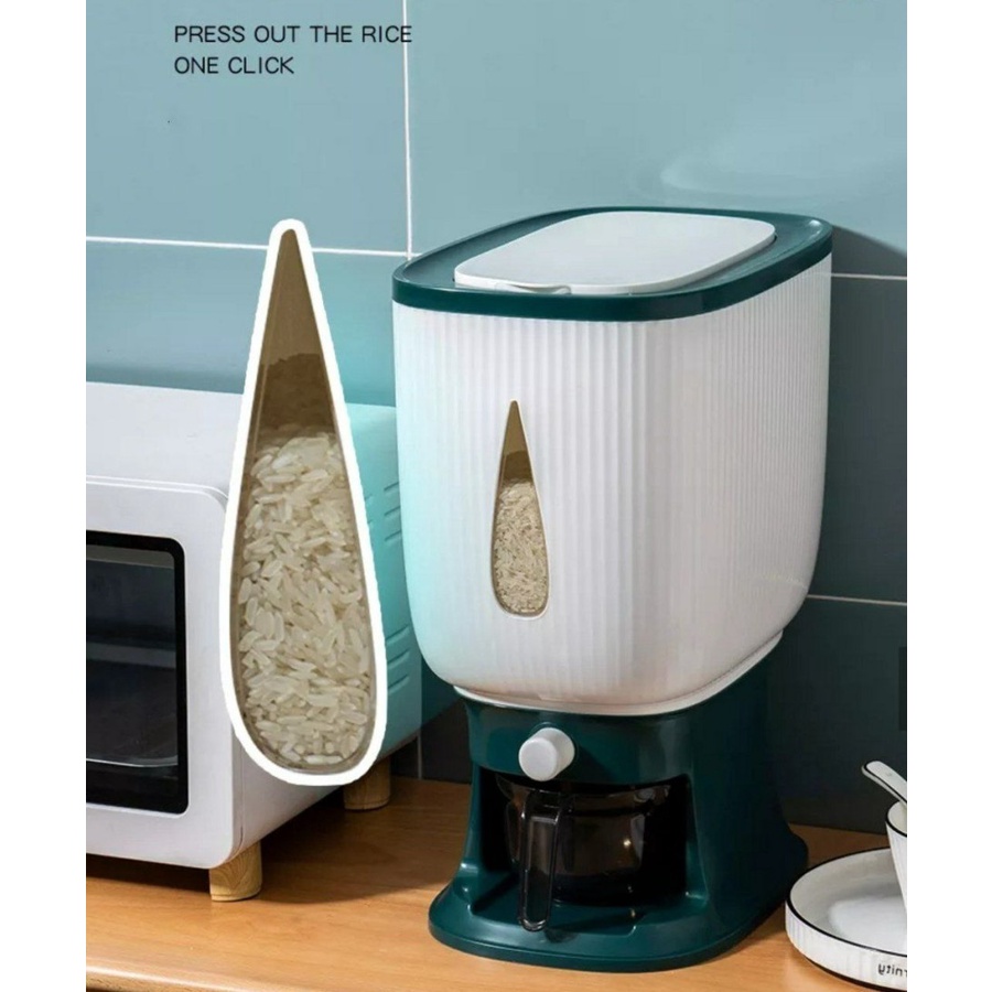 Oryza Sativa Dispenser Penyimpanan Makanan