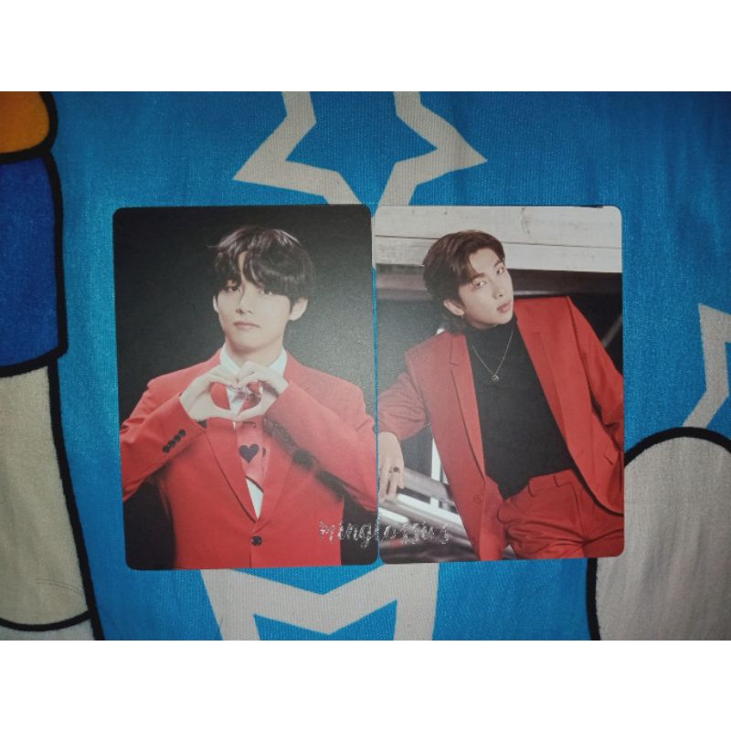 [OFFICIAL] MINI PHOTOCARD (MPC) MOTS ONE TAEHYUNG 7/8 & NAMJOON 1/8