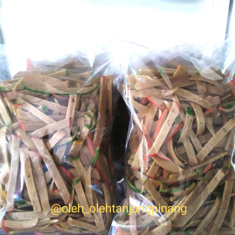 

KERUPUK IKAN TAMBAN khas BINTAN. 250gr/500gr model iris