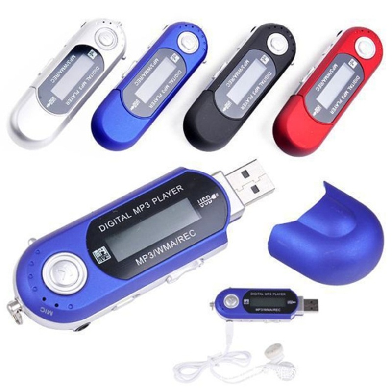 Zzz Portable USB MP3 Player 4GB Player HiFi Suara Stereo MP3 Music Player USB MP3 Player Indah Pengerjaan Indahmanshi