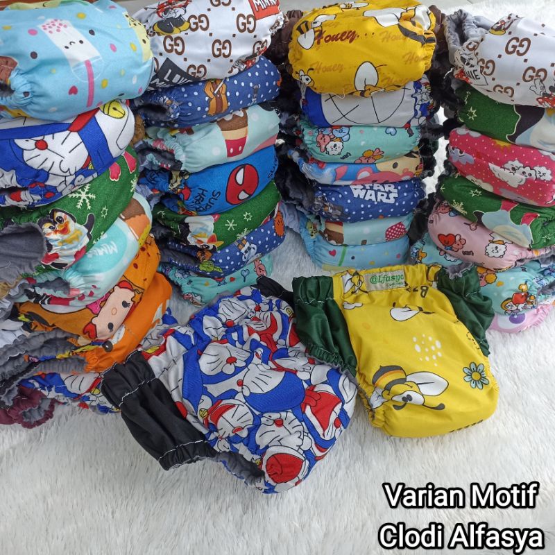 Popok Cuci Ulang, Paket 3 Biji/Pics, Clodi Tipe Celana Popok bayi Popok anak, Clodi Termurah