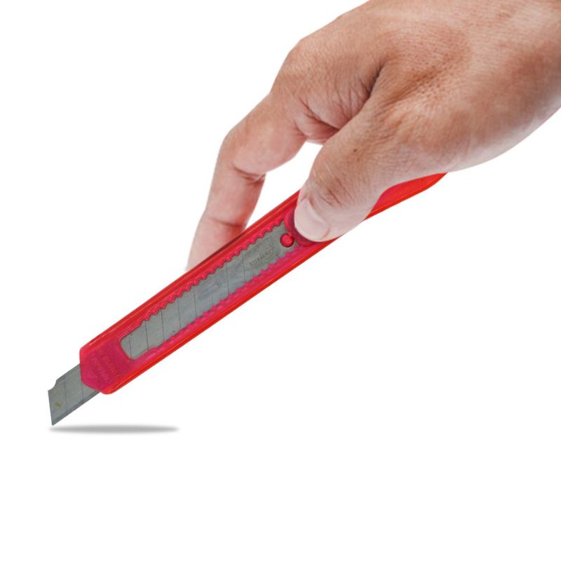 

Pisau Cutter Besar Kecil Sangat Amat Tajam Dan Pegangan Enak Pisau Pemotong GMJ