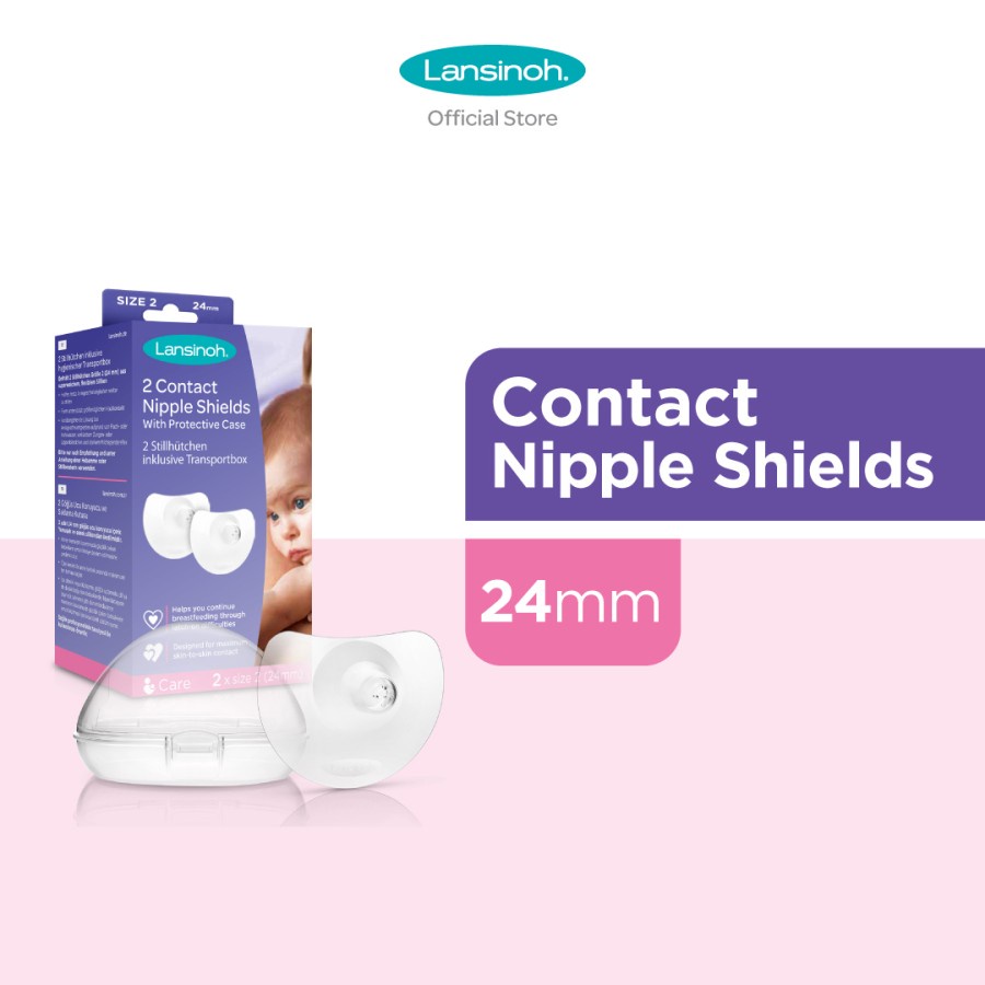 LANSINOH Contact Nipple Shields 24mm