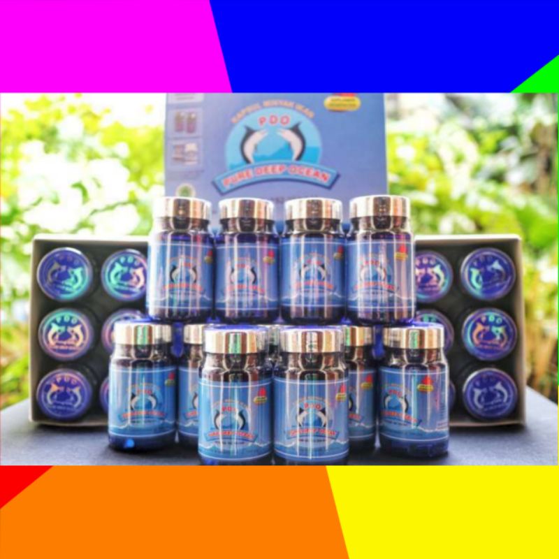 Minyak Ikan PDO Kapsul 1 Lusin