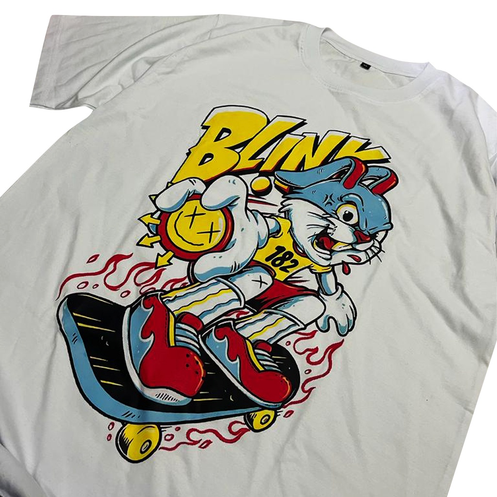 KAOS BAND BLINK 182 BAJU MUSIK PUNK ROCK PRIA WANITA DEWASA