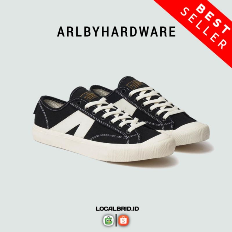 Sepatu Arl Warrior 2 low Black White