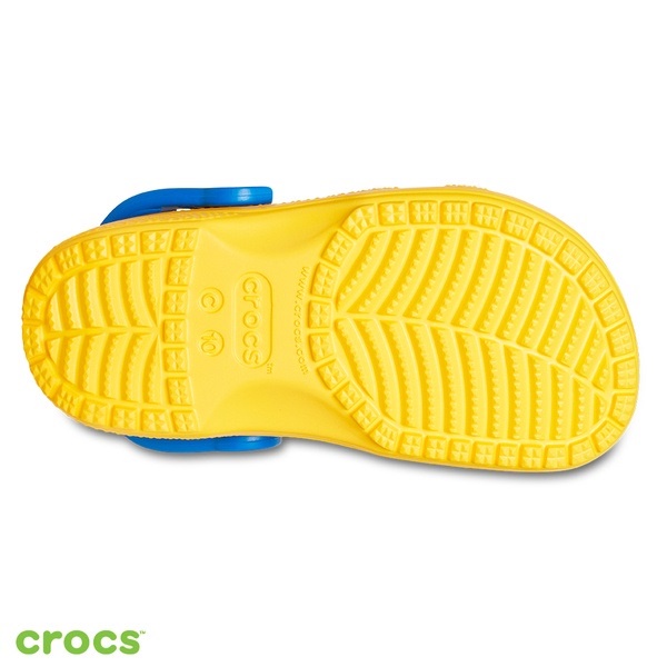 CROCS FUNLAB MINION EYES CLASSIC / CROCS KIDS / CROC ANAK / SANDAL KARET ANAK / SANDAL ANAK LAKI / CROCS KIDS / MINION ACADEMY KROGER  - YELLOW