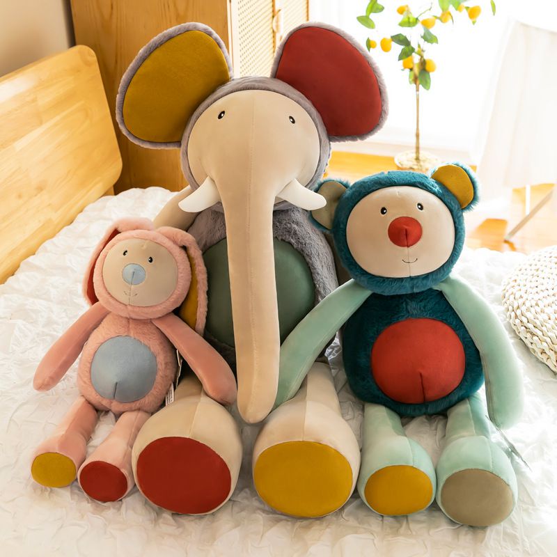 Plushy Animal Toy – Gajah Kelinci Beruang – Hadiah Sempurna Untuk Anak Balita