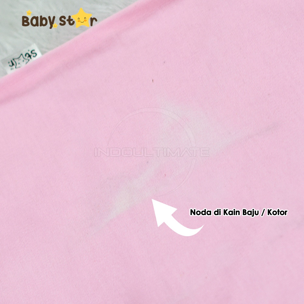 REJECT SALE 1 Pcs Jumsuit Bayi Jumper Bayi BABY STAR Baju Bayi Perempuan Laki Laki Cewek BY BCS-178 Baru Lahir 3, 6 Bulan Jumper Jumpsuit Jumsuit  Setelan Set Baju Bayi Baby Perempuan Laki Laki