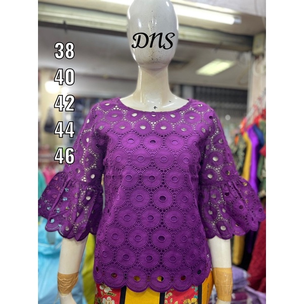 ATASAN BLOUSE  PINK BOUTIQUE KATUN BOLONG RESLETING SAMPING IMPORT MADE IN THAILAND BANGKOK ORIGINAL