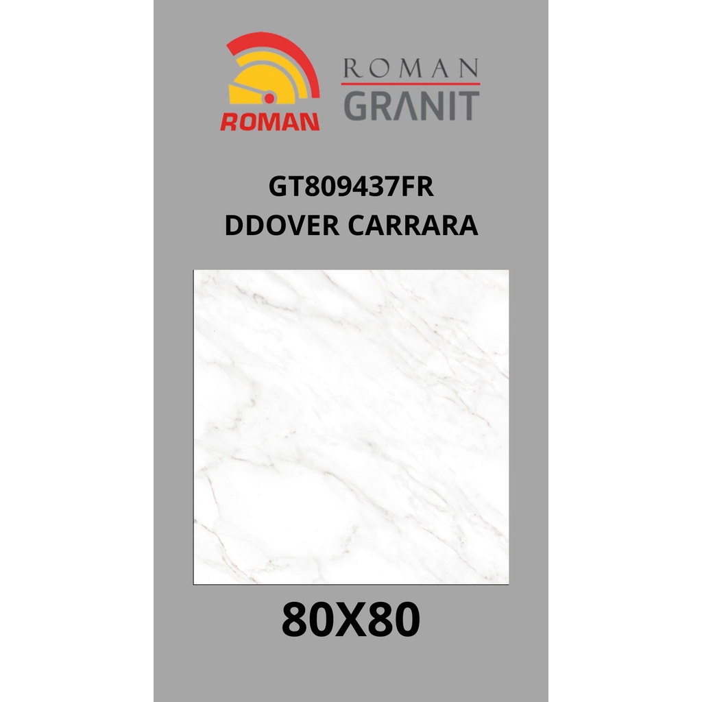 ROMANGRANIT GRANDE DDOVER CARRARA 80X80 GT809437FR ROMAN GRANIT