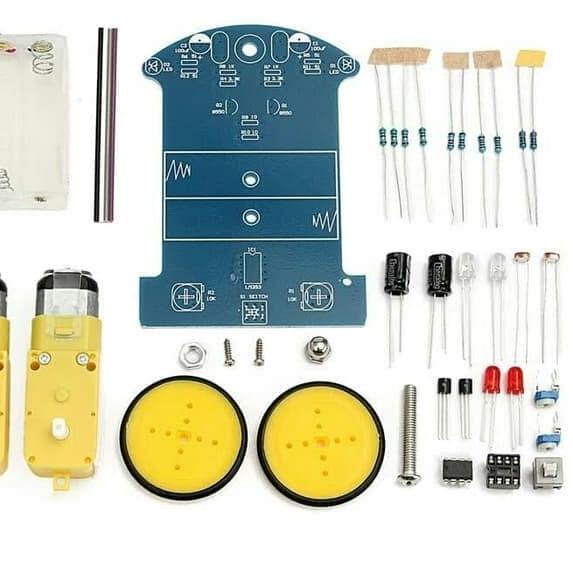 Kit DIY Robot Line / robot line follower line tracer Analog