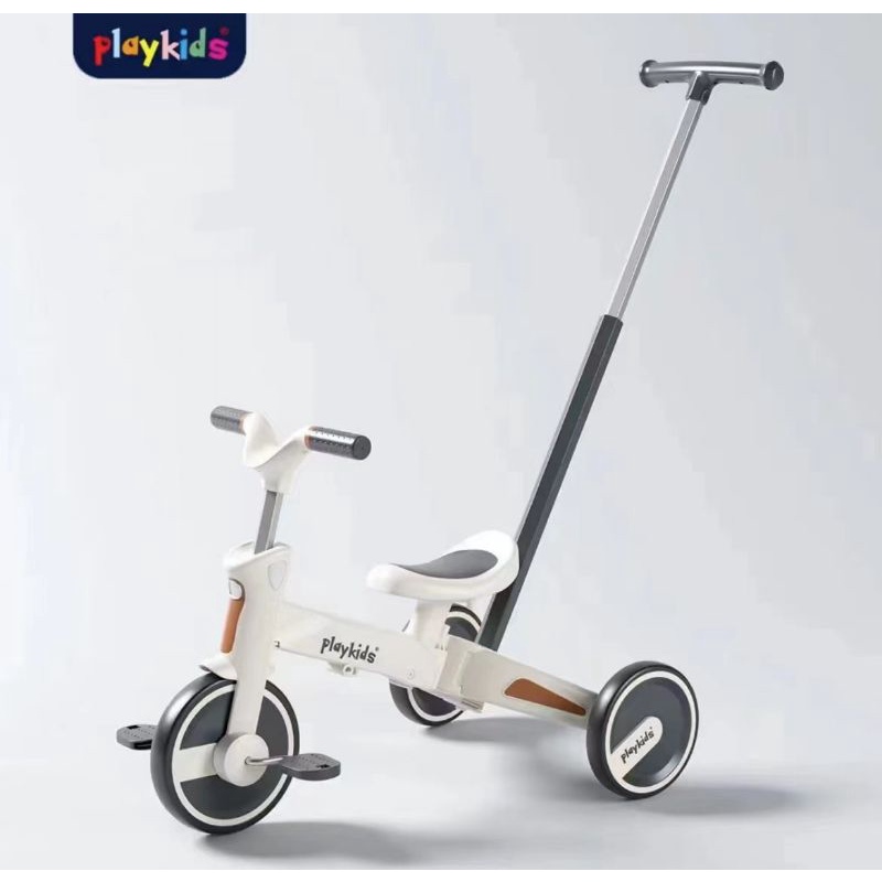 Sepeda Anak Baby Playkids/Blance Bike Lipat 5 in1 Tongkat Dorongan kontrol