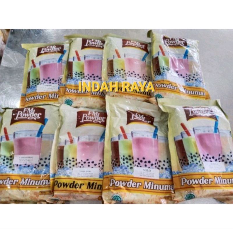 Fm powder 500gr bubuk minuman rasa bubuk minuman