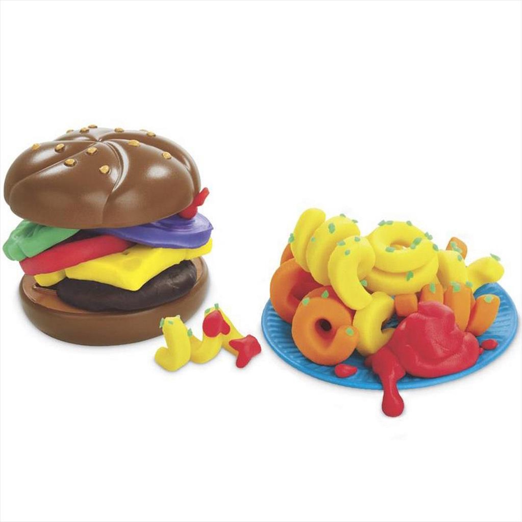 Play Doh Kitchen Burger n Fries Hasbro E5472 E5112 Playdoh