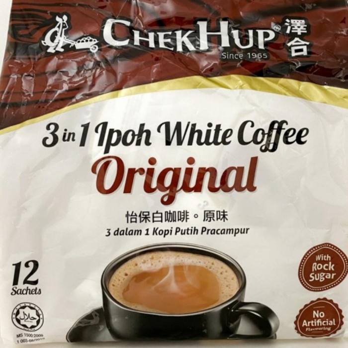 

CHEK HUP COFFEE 3 IN 1 / CHEKHUP IPOH ORIGINAL WHITE COFFEE MALAYSIA