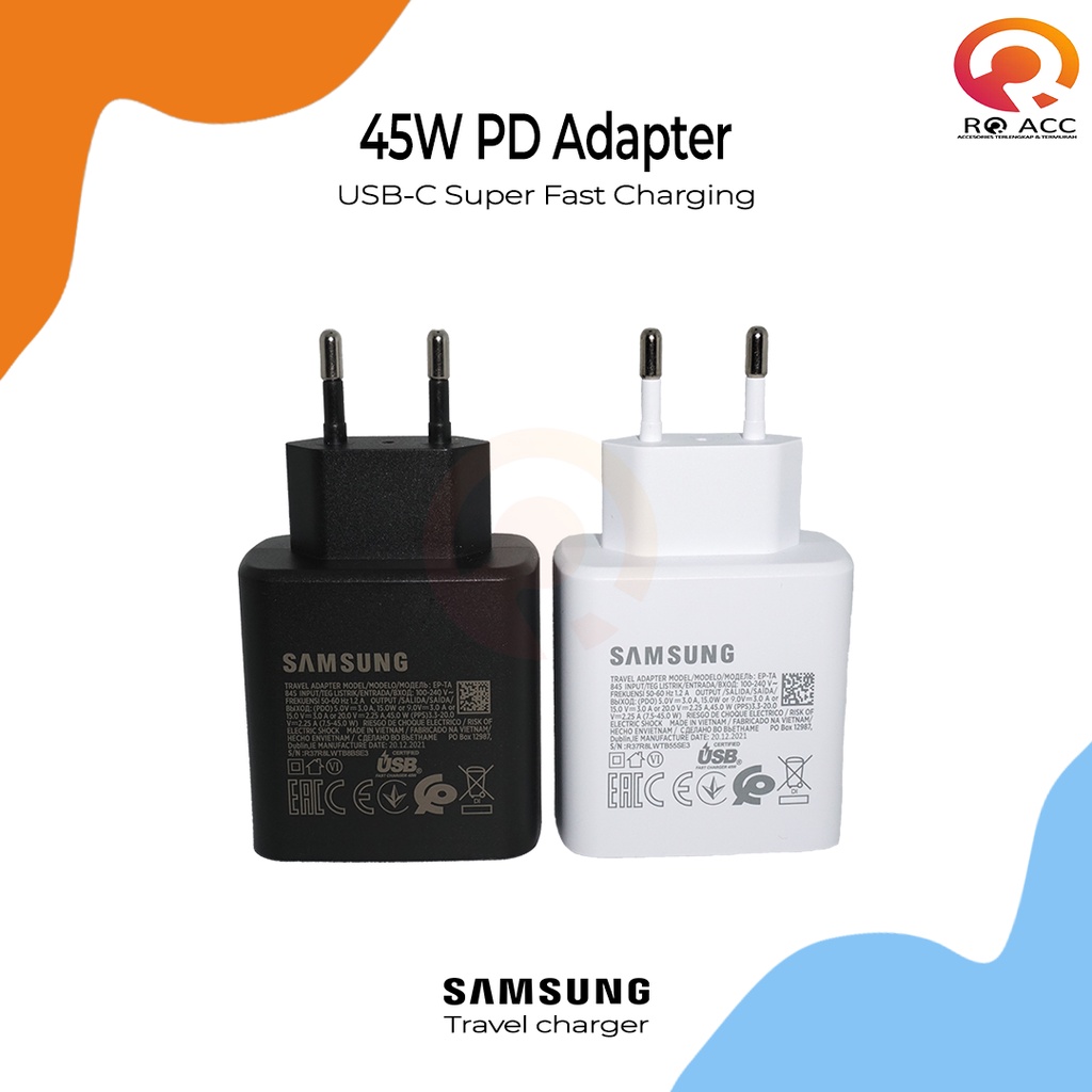 [RO ACC] BATOK HEAD KEPALA CHARGER PD SAMSUNG 45W SUPER FAST CHARGING