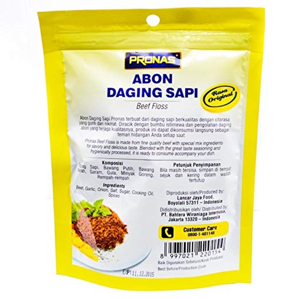 Pronas Abon Daging Sapi 100 g