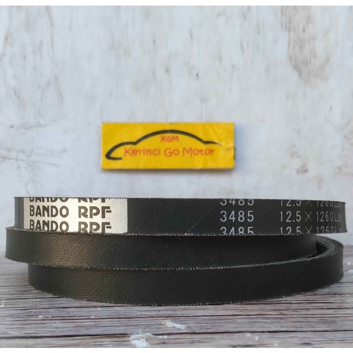 BANDO VAN BELT RPF-3485 V BELT TALI KIPAS RPF3485 FAN BELT BERGIGI