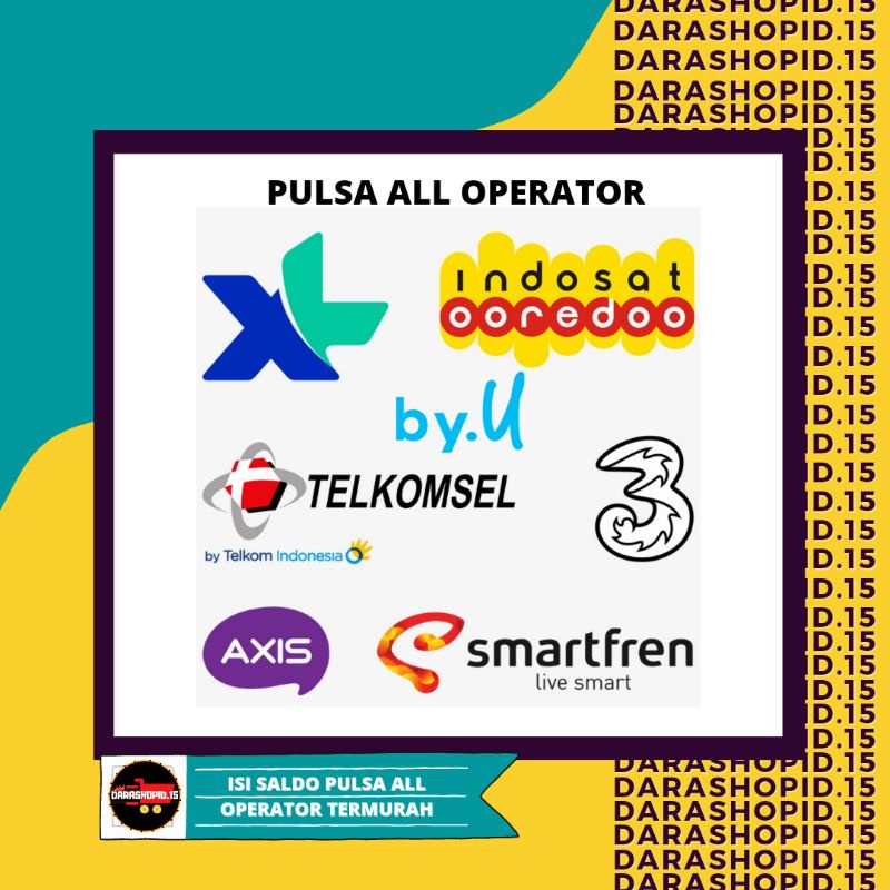 isi saldo pulsa reguler telkomsel by u 40k - 150k | pulsa all operator termurah