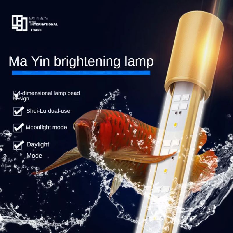 LAMPU LED TANNING SUBMERSIBLE AQUARIUM ARWANA T8 CRYSTAL LAMP ROSSTON LOW WATT