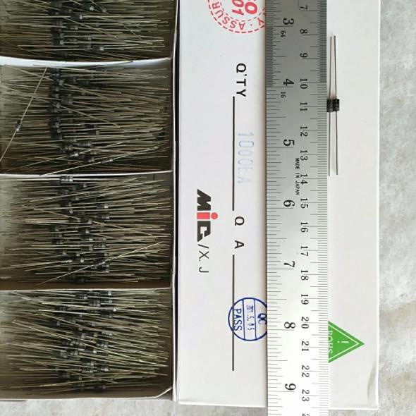 dioda IN4002 MIC dioda diode IN 4002 MIC dioda 1 amp , per 1000pcs