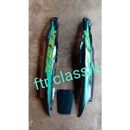 Cover Bodi Belakang Vega R Vega R old lama Hijau botol set stiker tahun 1999