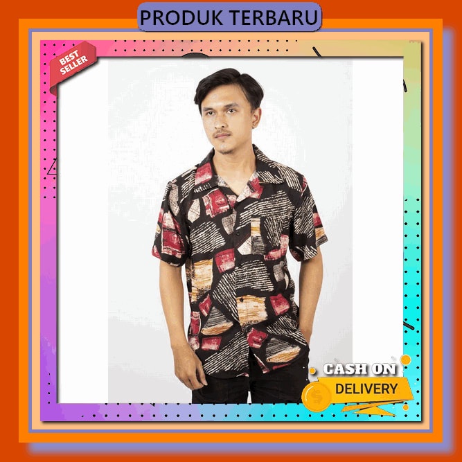 Gsl Kemeja Pria Lengan Panjang Motif Polos Salur Hitam Putih Katun Flanel Import Baju Atasan Cowok D