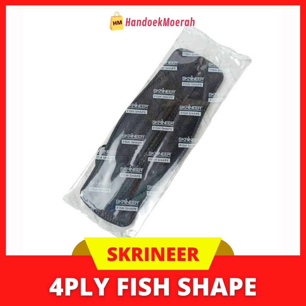 Skrineer Masker Fish Shape 4 ply Earloop ECERAN / Harga 1 pcs