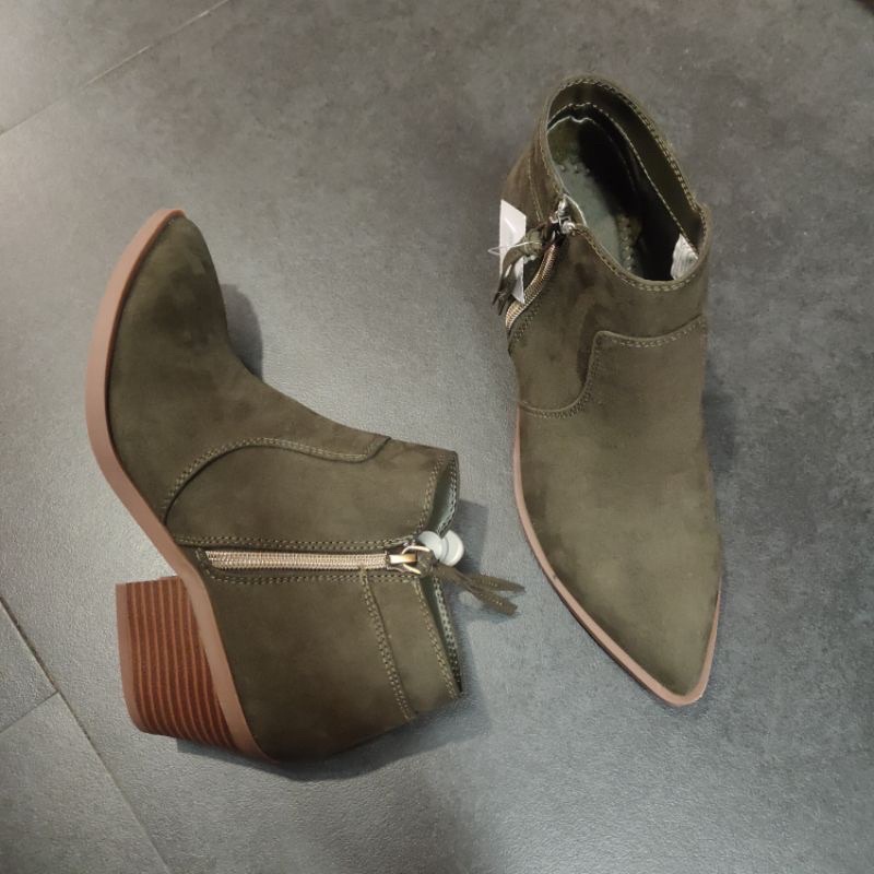 Payless Boots American Eagle Hana Olive