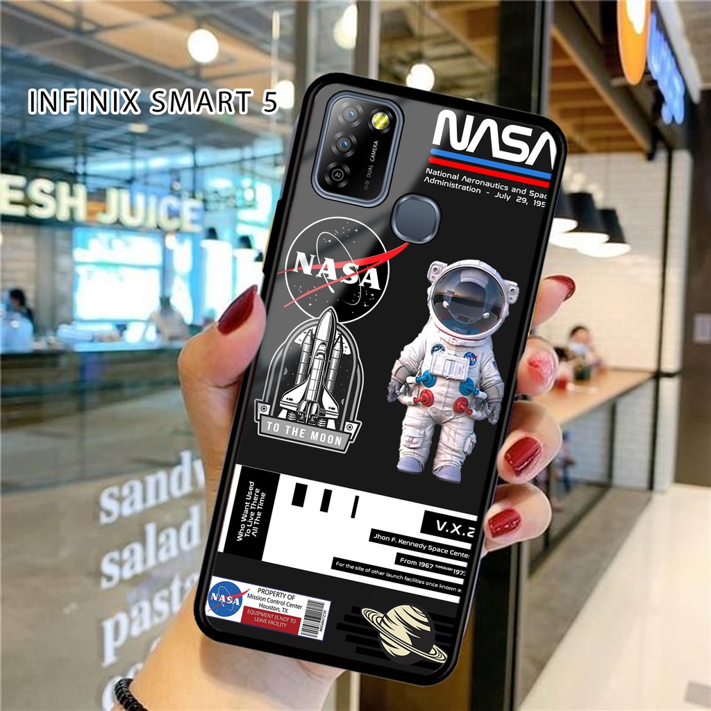 Case INFINIX SMART 5 / SMART 6 RAM 3  - Casing INFINIX SMART 5 / SMART 6 RAM 3 [ NASA ] Silikon INFI