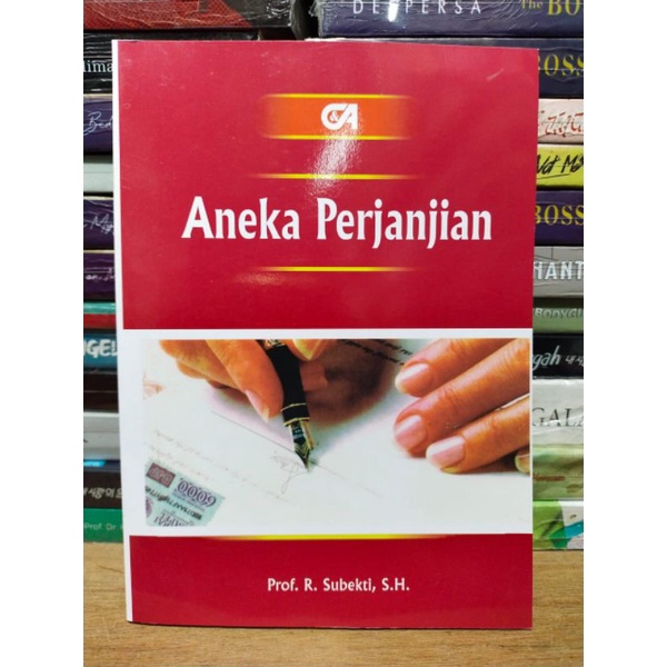 Jual Buku Aneka Perjanjian Prof R Subekti S H Shopee Indonesia