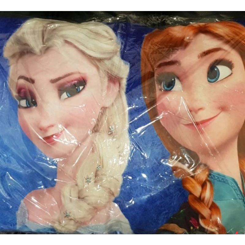 Bantal tidur anak karakter spiderman frozen wonder women upin ipin