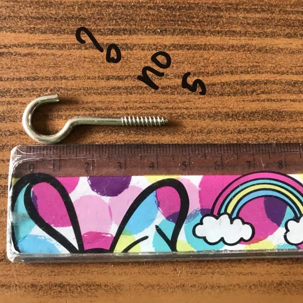 SEKRUP TANDA TANYA/SEKRUP GANTUNG NO 5/SEKRUP HOOK