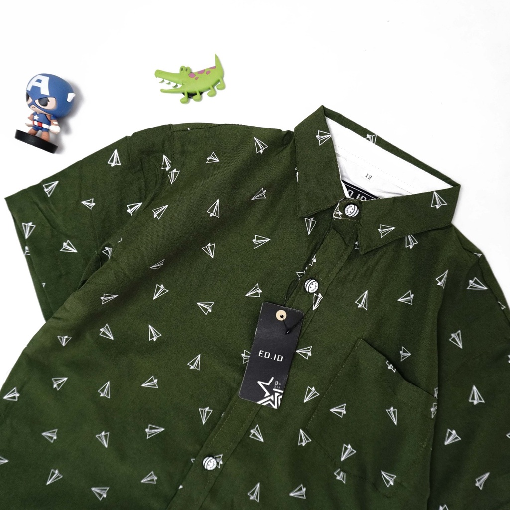 MOKOKOMO kemeja anak laki-laki Mercy kemeja anak Lengan pendek Fashion Anak Terbaru