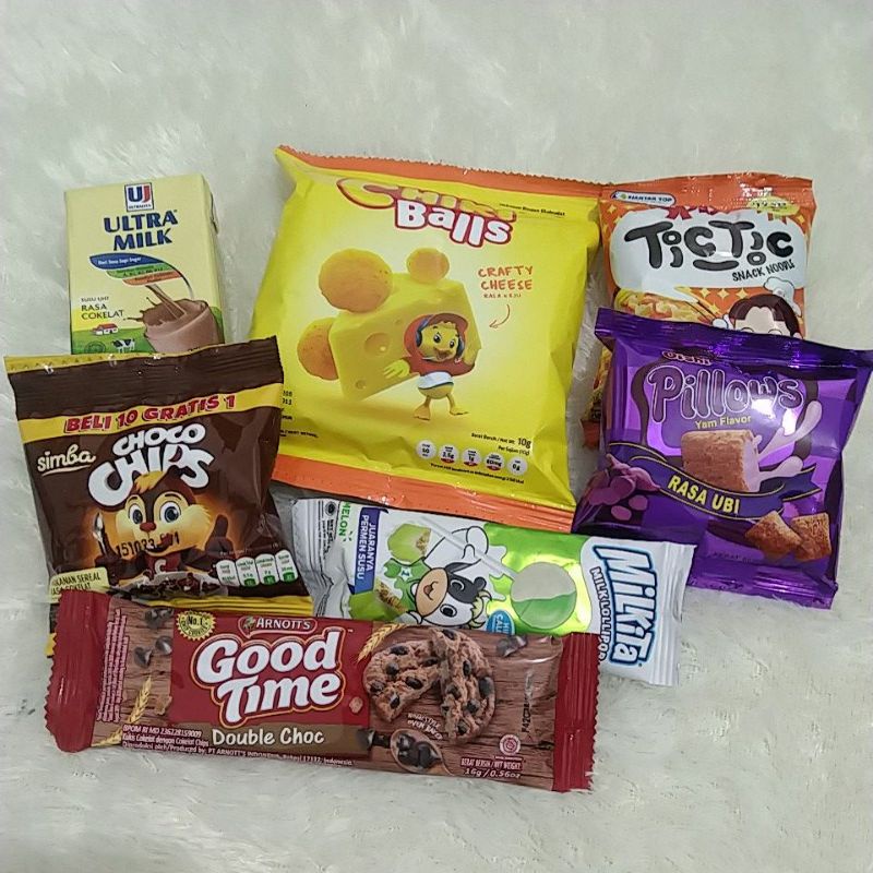 Bingkisan Snack Ulang Tahun Anak// Hampers Ulang Tahun Anak