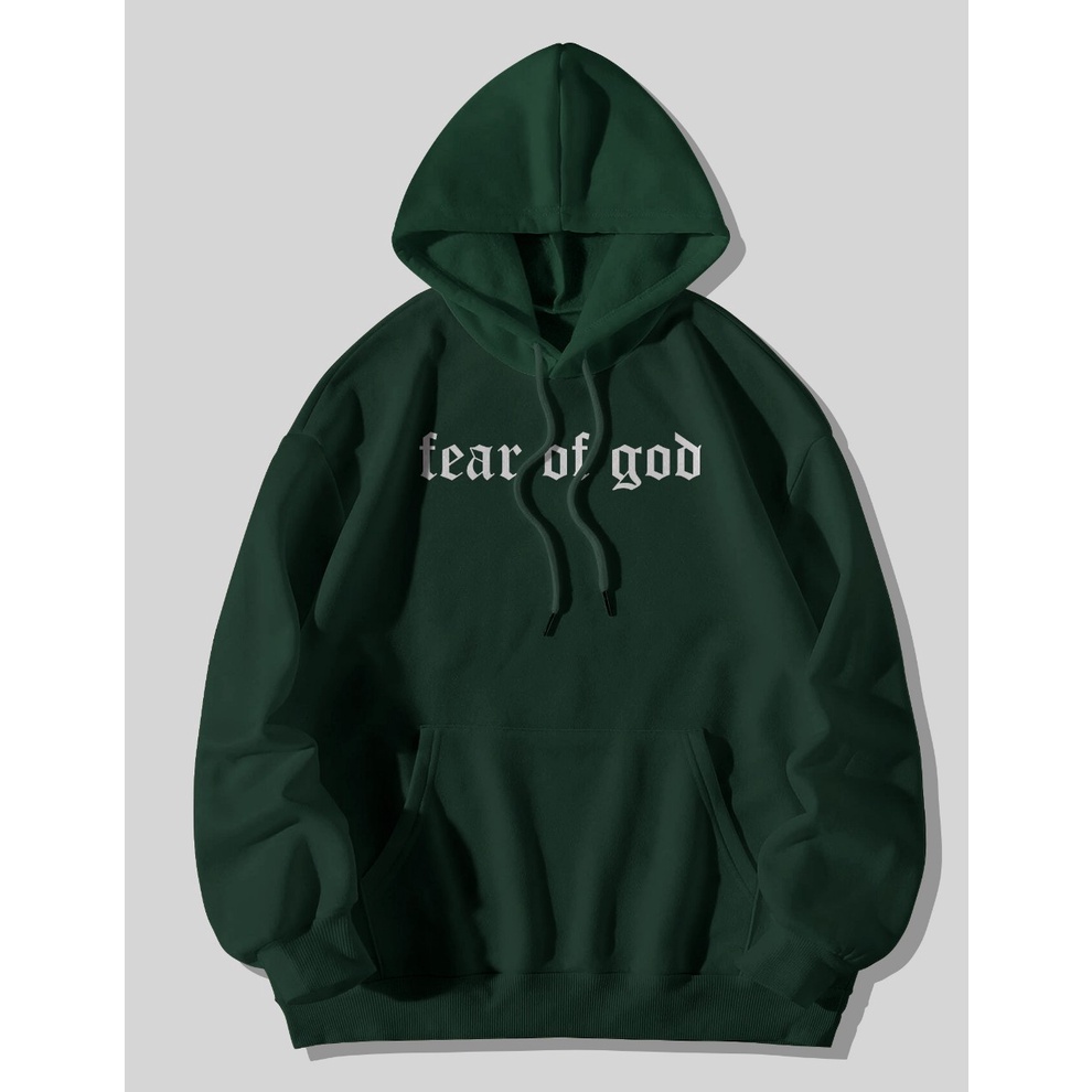 Hoodie Fear Of God Best Quality JUMBO| Fear of God Jaket Hoodie Jumper Sablon Unisex Pria - Wanita Size M - XXXL