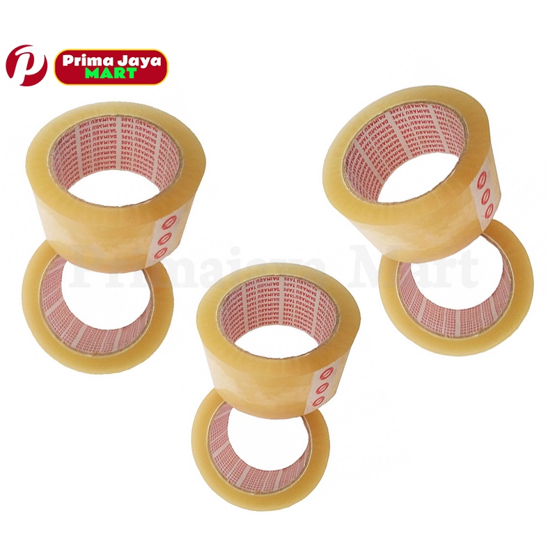 

Paket Lakban Transparant Daimaru 2 in 48mm isi 12 pcs