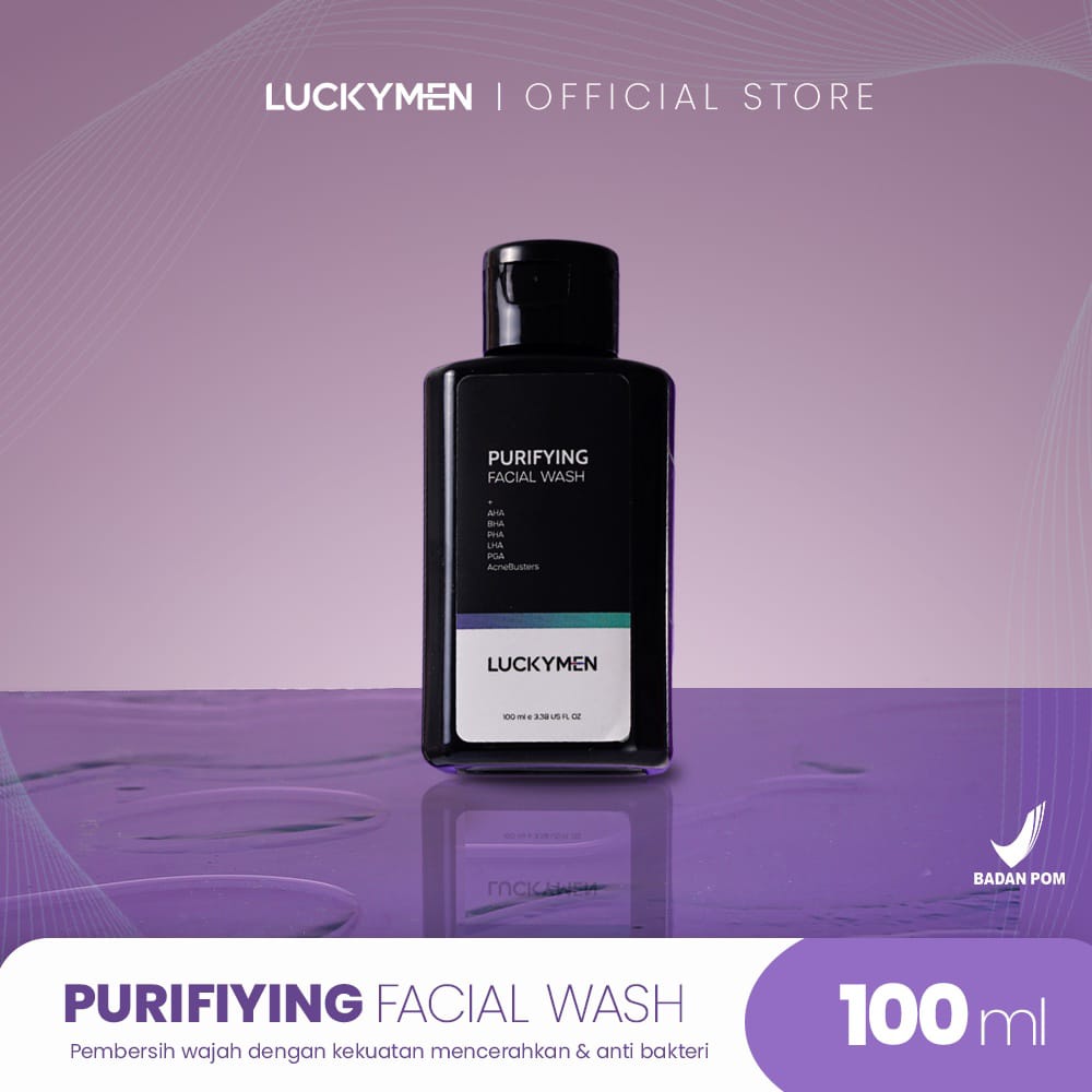 [ORIGINAL BONUS POUCH] LUCKYMEN Facial Wash