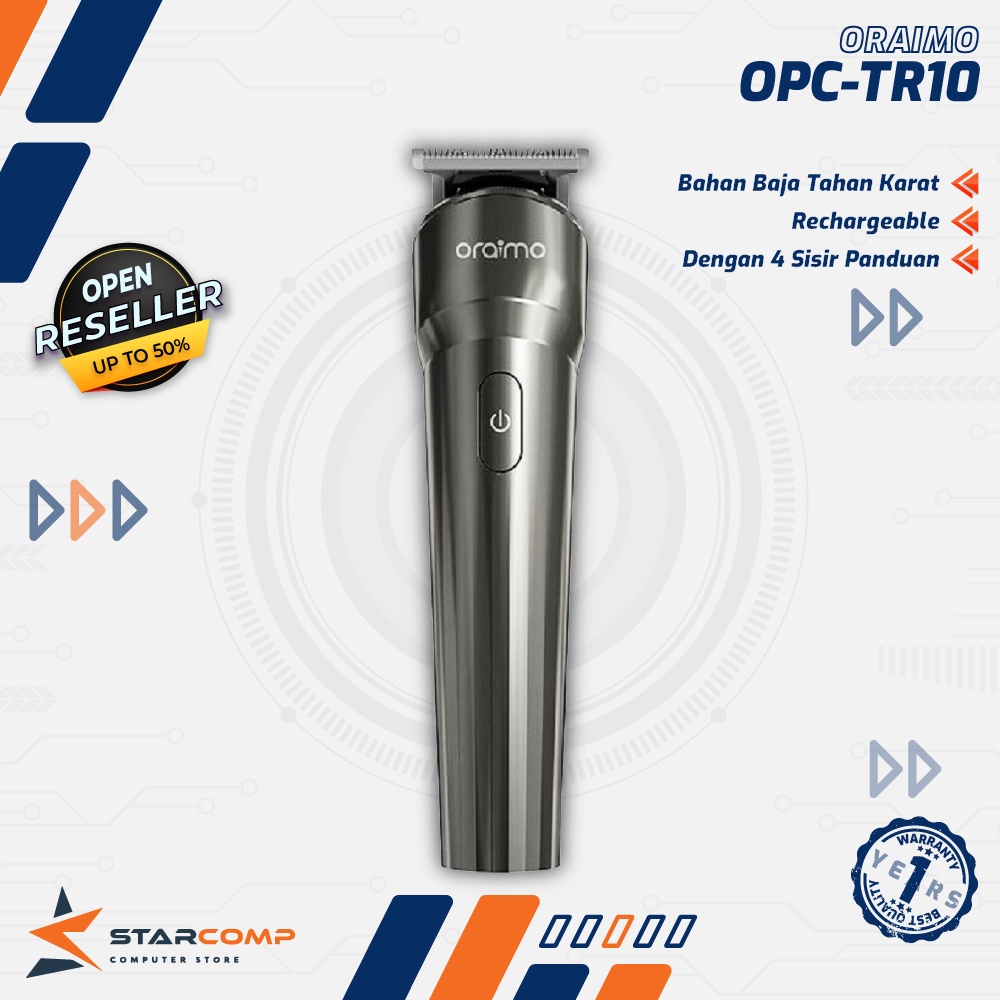 Oraimo OPC-TR10 Alat Pemotong Rambut Dengan 4 Sisir Panduan